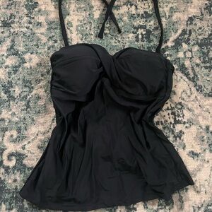 Black Swim Tankini Top 🧜‍♀️